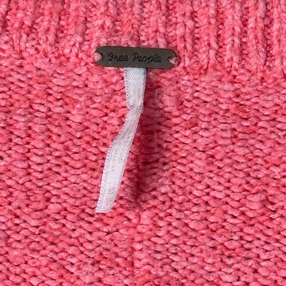 Free People Brookside Sweater in Pink Lightning size XS